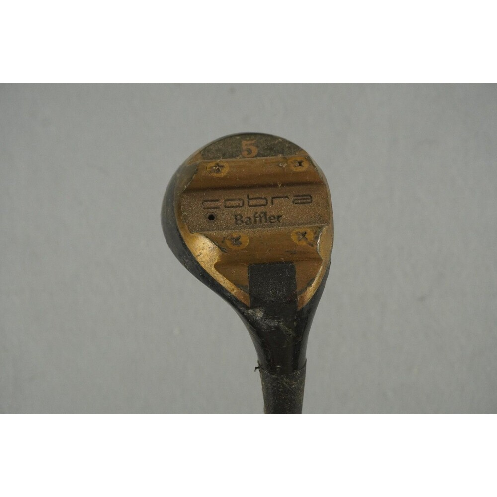 Vintage Cobra Baffler 5 Wood Laminated Maple Fairway Golf Club Steel Shaft